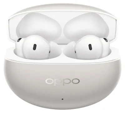 Productafbeelding van OPPO Enco X3s, True Wireless Stereo (TWS), geschikt voor gesprekken/muziek, frequentiebereik 15 - 40000 Hz, gewicht 4,73 g, oordopjes met microfoon, kleur: zilver