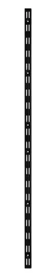 Produktbild von TrendLine Wandschiene 1-reihig schwarz 100 x 2,5 cm