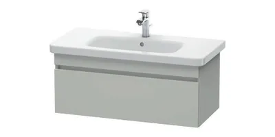 Produktbild von Waschtischunterbau DURASTYLE 448x930x398mm betongrau matt/weiß matt betongrau matt/weiß matt