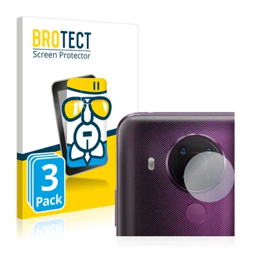 Produktbild von 3x BROTECT Schutzglas für Nokia 5.4 (NUR Kameraschutz) Schutzfolie Panzer Folie Glas Display Schutz klar