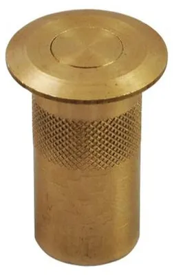 Produktbild von Maskownica 8 mm Bodenschutzplatte für Frontstangenschloss Messing