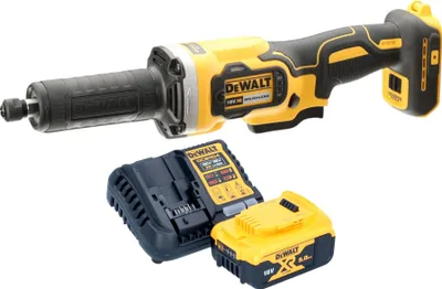 Image de Meuleuse droite sans fil DeWalt DCG 426 P1 18 V Brushless + 1 batterie 5,0 Ah + chargeur