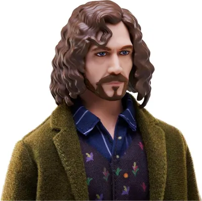 Produktbild von Harry Potter Sirius Black Puppe zum Sammeln (ca. 25 cm) mit Zauberstab, Geschenk für Kinder ab 6 Jahren