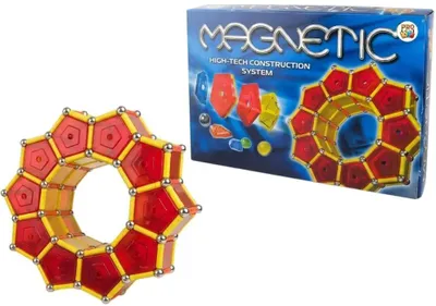 Produktbild von Magnetische Bausteine, 84 Teile
