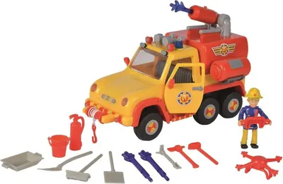 Produktbild von Simba Feuerwehrmann Sam Fahrzeug Venus 2.0 mit Licht und Sound