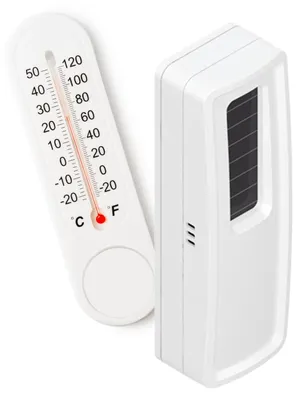 Imagen del producto de NODON, sensor de temperatura inalámbrico compatible con la tecnología inalámbrica EnOcean, color blanco