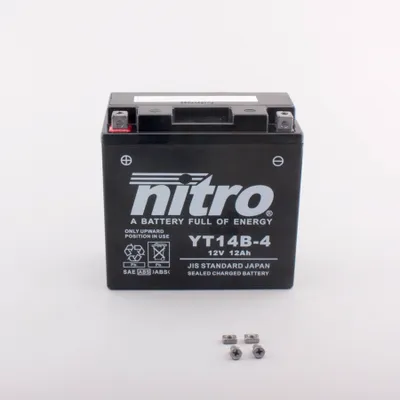 Image de NITRO NT14B-4 SLA (WC) Gel 12V/12Ah batteries [150x70x145] CCA=210A