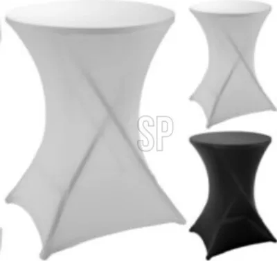 Immagine prodotto di Copritavolo elasticizzato bianco in figura