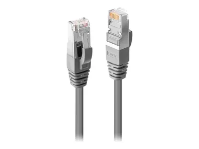 Produktbild von LINDY Patchkabel Cat6 SSTP / S/FTP PIMF grau 50m