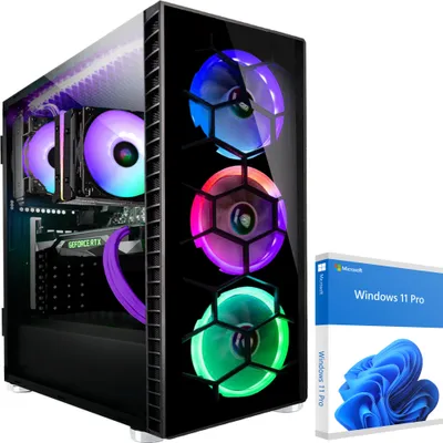 Produktbild von KRAFTPC High End Gaming-PC Intel Core i9 12900KF - GeForce RTX5060 8GB - 1TB M.2 SSD - 32GB DDR4 - Win11 - WLAN - Gamer PC Desktop PC Gaming Computer