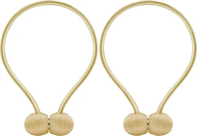 Obrázok produktu pre Verk 01848 Magnetická spona na závěsy 2 ks zlatá
