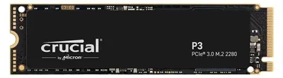 Produktbild von Crucial P3 4TB M.2 PCIe Gen3 NVMe Interne SSD, Bis zu 3500MB/s - CT4000P3SSD801 (Acronis Edition)