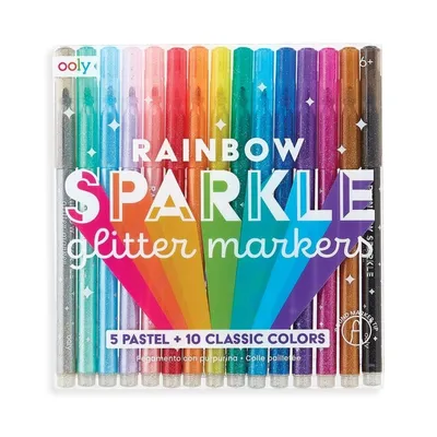 Immagine prodotto di Pennarelli Ooly Rainbow 12 glitter
