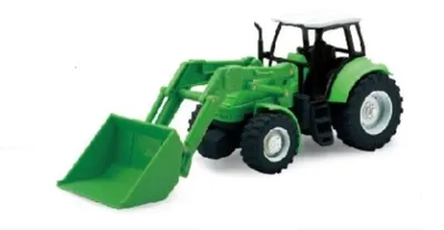 Produktbild von Traktor mit grünem Lader, NEW05683B, Maßstab1/32, NEWRAY