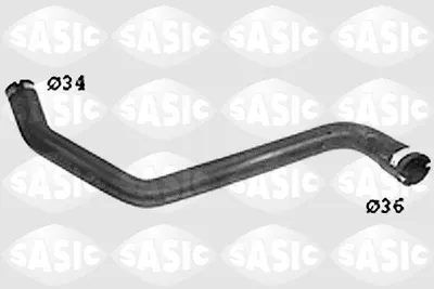 Produktbild von SASIC Kühlerschlauch Wasserschlauch für FIAT DUCATO Bus (230) SWH6609