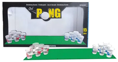 Productafbeelding van Drinking game shot pong - Meerkleurig -‰én maat