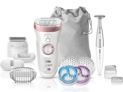 Produktbild von Braun Silk-épil 9 9/980 SensoSmart, Roségold, Weiß, 40 Pinzette, Eingebaut, 2 h, 50 min, Deutschland