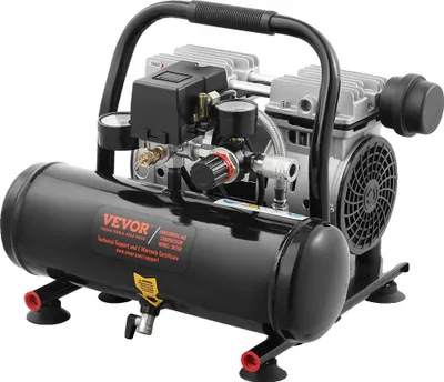 Obrázek produktu pro Vzduchový kompresor, maximální tlak 125 PSI, tichý provoz, 4 litry