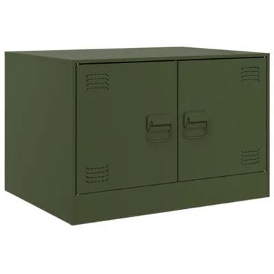 Produktbild von Couchtisch Olivgrün 67x50x44 cm Stahl
