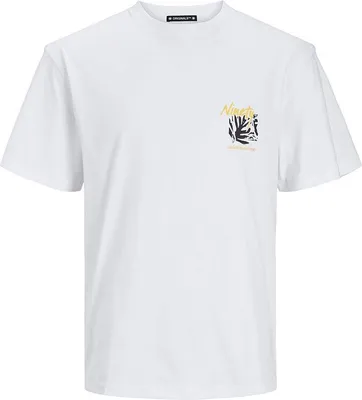 Produktbild von Jack & Jones Marbella Aop Back Kurzarm-t-shirt Weiß 2XL Mann Weiß 2XL