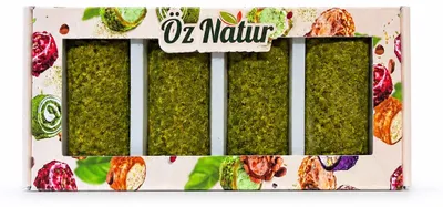 Produktbild von Öz Natur | Turkish Delight Lokum mit Pistazien und Pistazienpulver 500g