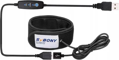 Zdjęcie produktu dla Svbony SV172 Podgrzewacz obiektywu z regulatorem temperatury USB, podgrzewacz okularu obiektywu, teleskop kamery 240 mm przeciwmgielny przeciw rosy