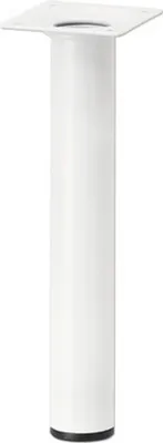 Produktbild von Tarrox Tischbein rund Ø 30 x 100 mm, weiß