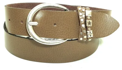 Produktbild von Bernd Götz Damen 402198-0081 Napperleder Braun Leder Hosengürtel 85 cm
