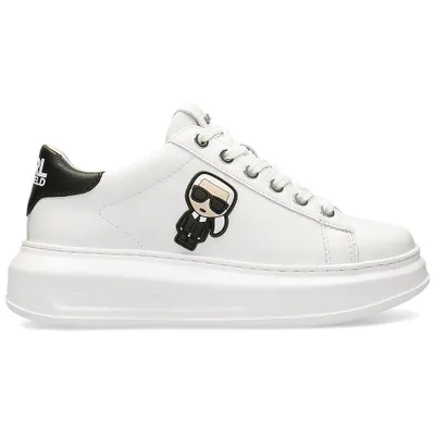 Image de Karl Lagerfeld Ikonic Kapri Lo Lace Womens White Trainers