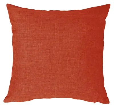 Produktbild von Kissenbezug 60x60 cm terracotta Struktur Leinenoptik Kissenhülle für Dekokissen