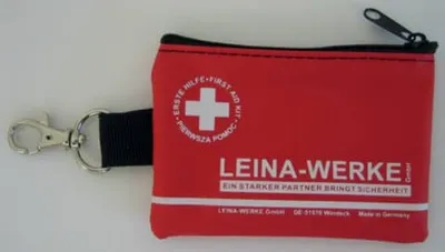 Produktbild von LEINA-WERKE DIN 13154, Tasche, CPAP-Maske, Rot, Weiß, Nylon, 1 Stück(e), 65 mm