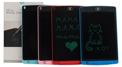 Zdjęcie produktu dla Tablet graficzny do rysowania 10 cali czarno-biały