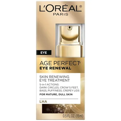 Productafbeelding van L'Oréal Age Perfect Eye Renewal huidvernieuwende oogbehandeling, 0,5 fl oz (15 ml)