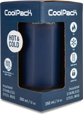 Zdjęcie produktu dla Kubek termiczny 350ml Coolpack Coffee Mug Tom Navy Blue