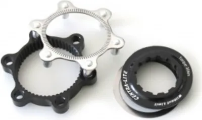 Immagine prodotto di Adattatore XLC per rotore a 6 fori, nero/argento