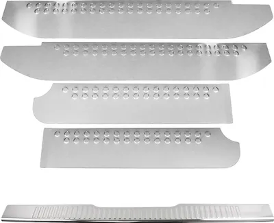 Immagine prodotto di Set di protezioni laterali per Mercedes Vito W639 in acciaio inox cromato 4x