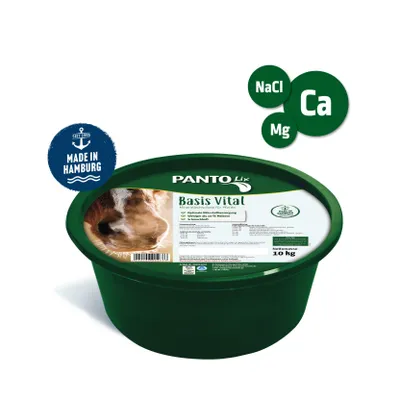 Produktbild von PANTO Lix Mineralleckschale Basis Vital Für Pferde 10kg