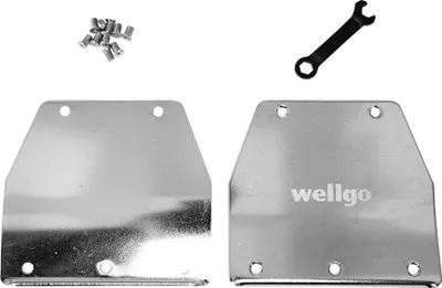 Image de Wellgo B001 Pedal Plate Plate Noir Noir One Size