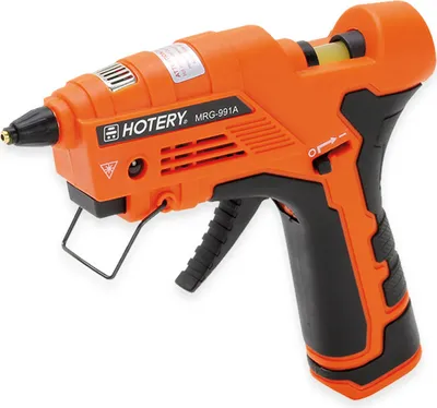 Immagine prodotto di Pistola professionale per colla a caldo a gas HOTERY 170 mm arancio/nero