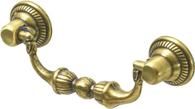 Produktbild von Hettich Möbelgriff Zinkdruckguss gold 30,0 x 85,0 x 15,0 mm - 1 Stück