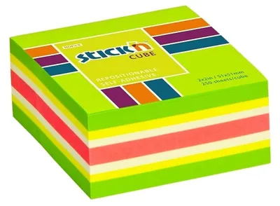 Produktbild von Haftnotizen Hopax - 51 x 51 mm / 250 Zettel / Mix grün