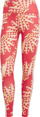 Produktbild von Adidas Farm Rio Damen Leggings Sporthose in Rot, Modellnummer IQ4509