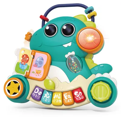 Obrázok produktu pre "Hola Dinosaurier" – hudobná klavír pre bábätká, s osvetlením a 50 rôznymi skutočnými zvukmi