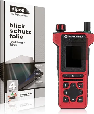 Produktbild von Blickschutzfolie für Motorola MTP8500Ex matt Schutzfolie Folie Display Schutz dipos