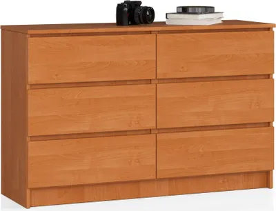 Immagine prodotto di Comodino "raumhirsch" da 120 cm con 6 cassetti. Mobile contenitore/credenza, altezza 77 cm, profondità 40 cm