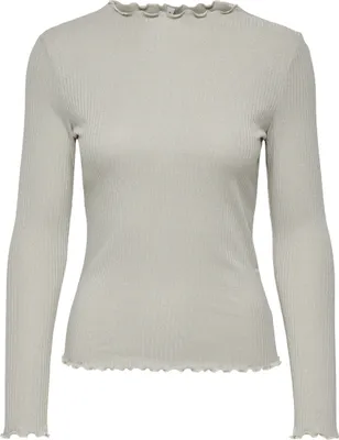 Produktbild von ONLY ONLEMMA LS GLITTER TOP JRS NOOS Pumice Stone/W. GLITTER S