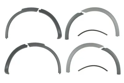 Produktbild von BLIC Zier- / Schutzleiste Kotflügel 5703-08-5721370KP für PORSCHE Cayenne (92A)