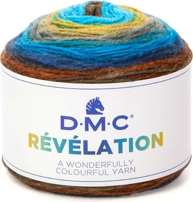 Obrázok produktu pre DMC Révélation – ľahká priadza, 19 % vlna, 78 %.Polyakryl, 3 % polyester (farba 206)