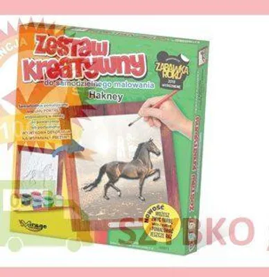 Produktbild von Konvexe Malerei Pferde - Hakney
