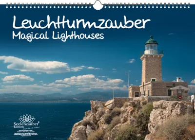 Produktbild von Leuchtturmzauber DIN A3 Kalender Querformat - Immerwährender Kalender  Leuchtturm Leuchttürme - Seelenzauber